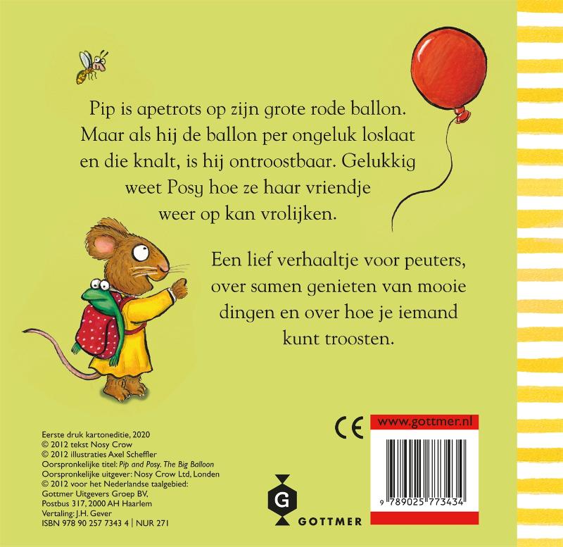 Pip en Posy en de grote ballon - Afbeelding 2