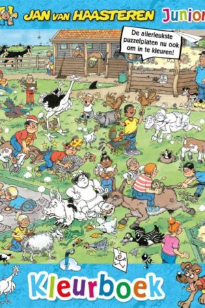 Jan van Haasteren junior kleurboek